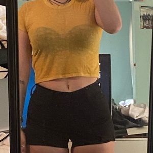 Transparent Yellow Top